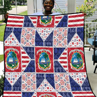 Liberia Christmas Quilt Patchwork Style