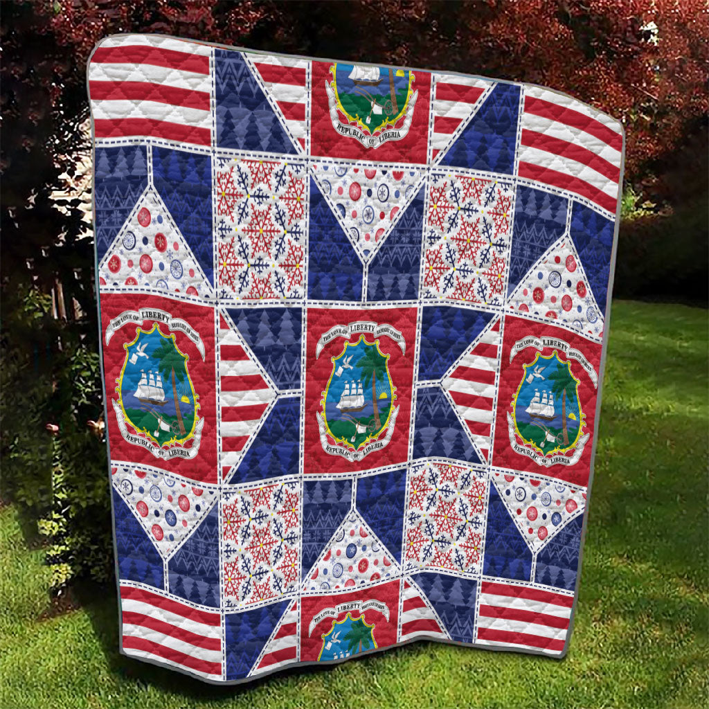 Liberia Christmas Quilt Patchwork Style