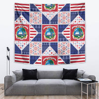 Liberia Christmas Tapestry Patchwork Style