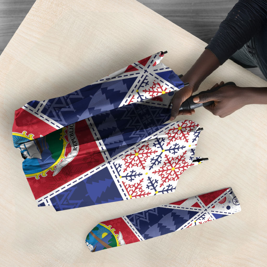 Liberia Christmas Umbrella Patchwork Style