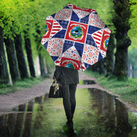 Liberia Christmas Umbrella Patchwork Style