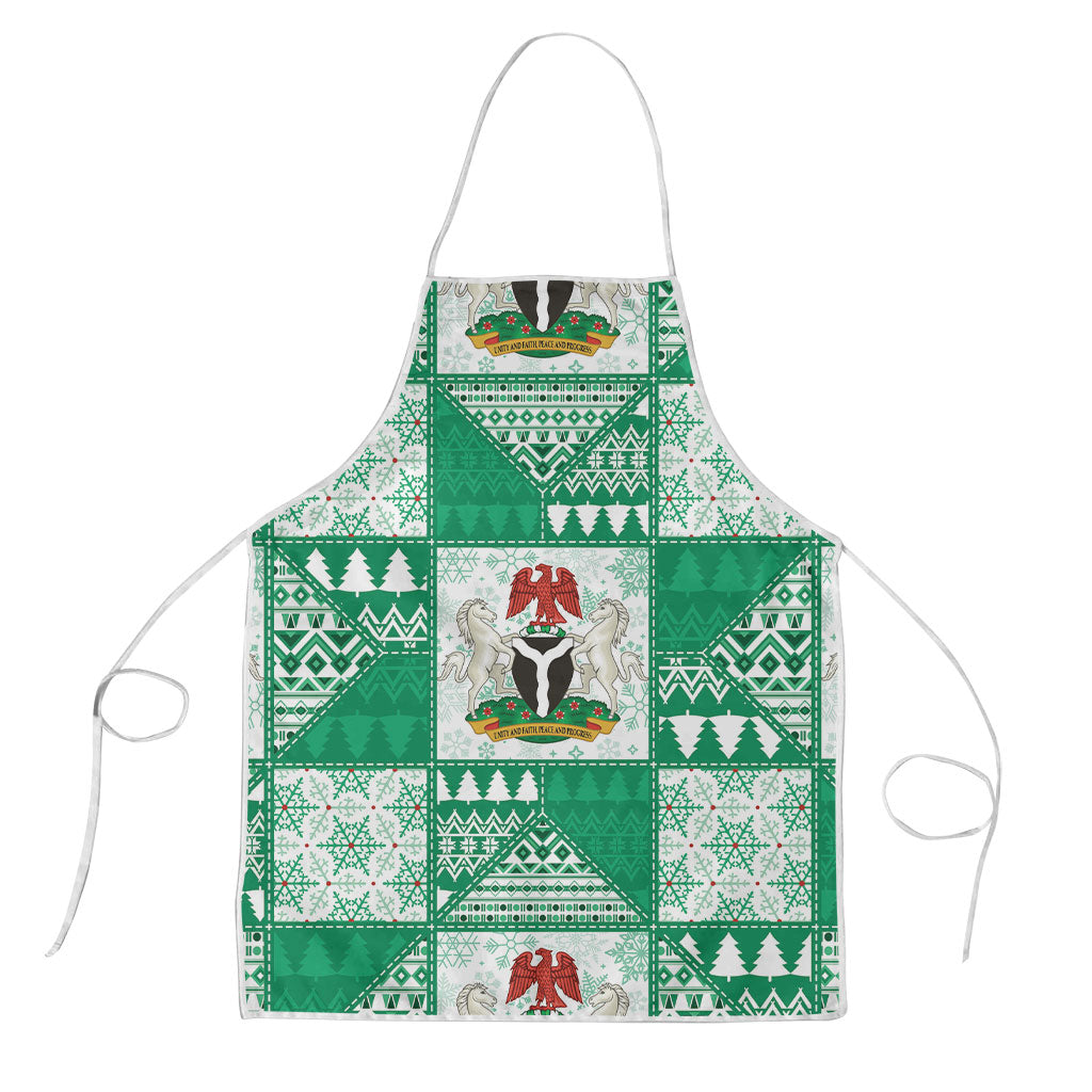 Nigeria Christmas Apron Patchwork Style