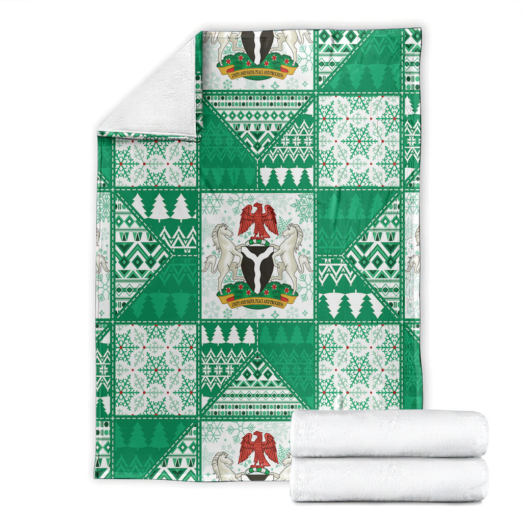 Nigeria Christmas Blanket Patchwork Style