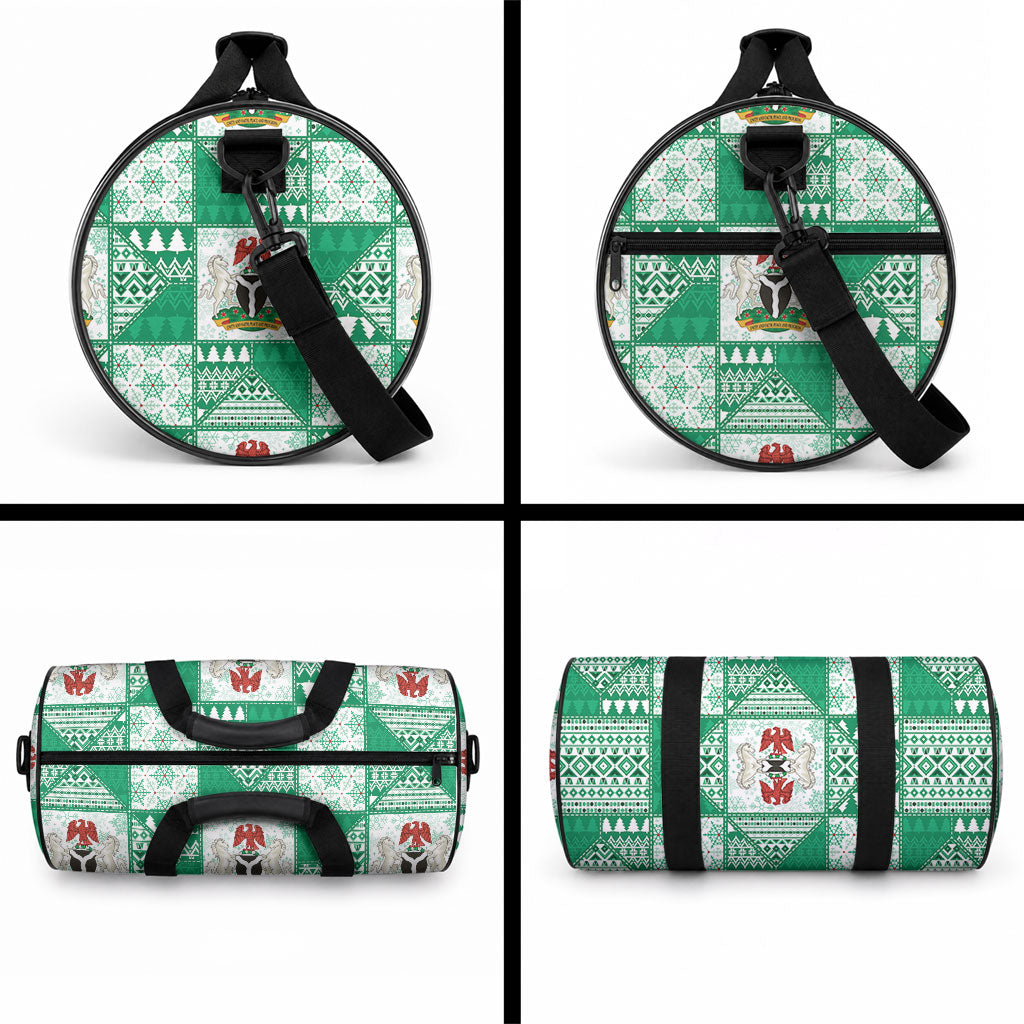 Nigeria Christmas Duffle Bag Patchwork Style