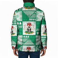 Nigeria Christmas Padded Jacket Patchwork Style