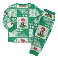 Nigeria Christmas Pajama Set Patchwork Style