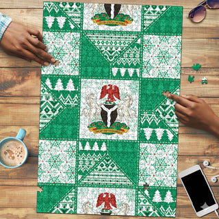 Nigeria Christmas Puzzle Patchwork Style LT05 - 300 Pieces / 26*38 cm / Multicolor