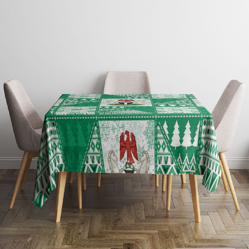 Nigeria Christmas Tablecloth Patchwork Style