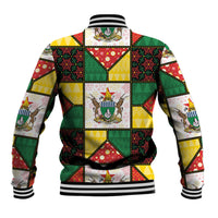 Zimbabwe Christmas Baseball Jacket Patchwork Style