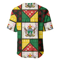 Zimbabwe Christmas Baseball Jersey Patchwork Style