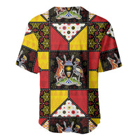 Uganda Christmas Baseball Jersey Patchwork Style