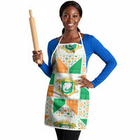Ivory Coast Christmas Apron Patchwork Style