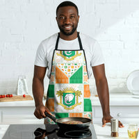 Ivory Coast Christmas Apron Patchwork Style