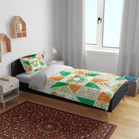 Ivory Coast Christmas Bedding Set Patchwork Style