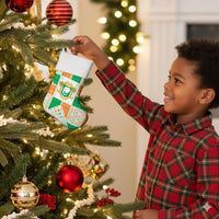 Ivory Coast Christmas Stocking Patchwork Style