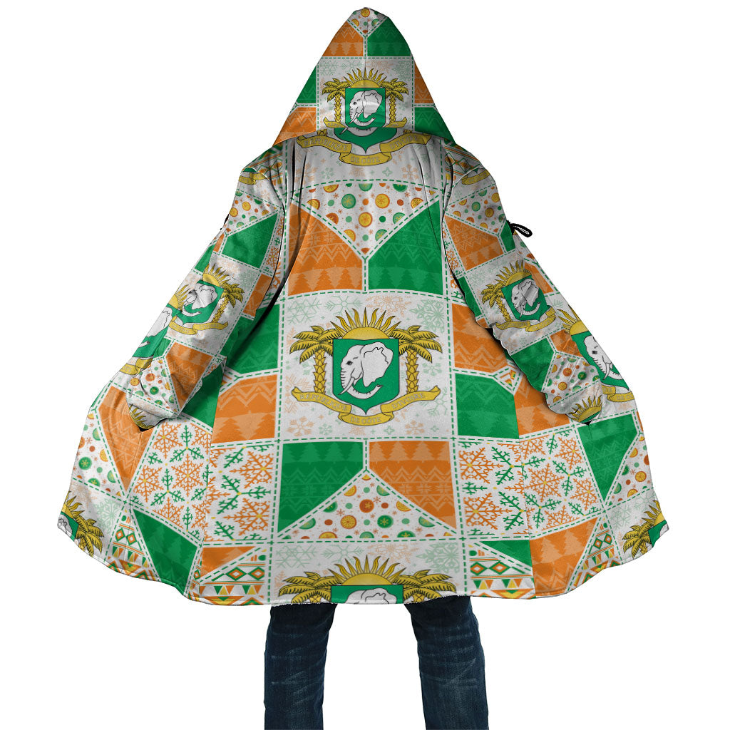 Ivory Coast Christmas Cloak Patchwork Style