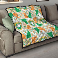 Ivory Coast Christmas Quilt Patchwork Style