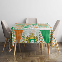 Ivory Coast Christmas Tablecloth Patchwork Style
