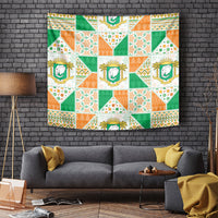 Ivory Coast Christmas Tapestry Patchwork Style