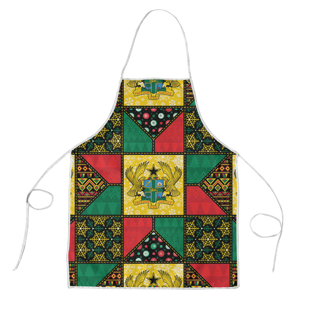 Ghana Christmas Apron Patchwork Style
