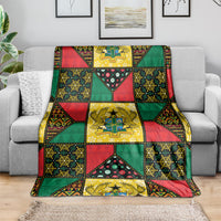 Ghana Christmas Blanket Patchwork Style