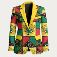 Ghana Christmas Blazer Patchwork Style
