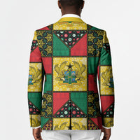Ghana Christmas Blazer Patchwork Style