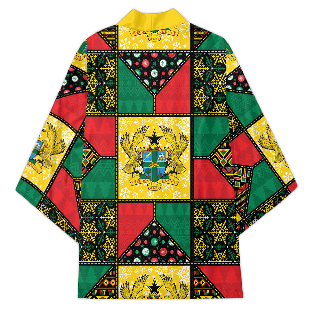 Ghana Christmas Kimono Patchwork Style