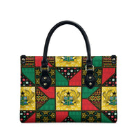 Ghana Christmas Leather Bag Patchwork Style