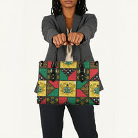 Ghana Christmas Leather Bag Patchwork Style
