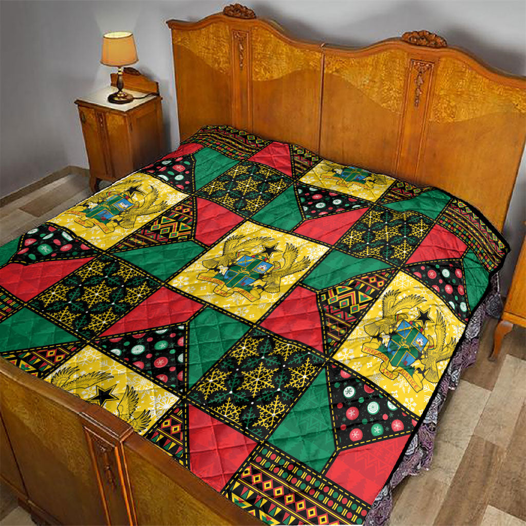 Ghana Christmas Quilt Patchwork Style