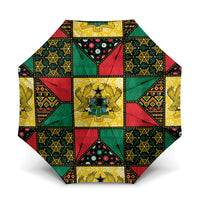 Ghana Christmas Umbrella Patchwork Style