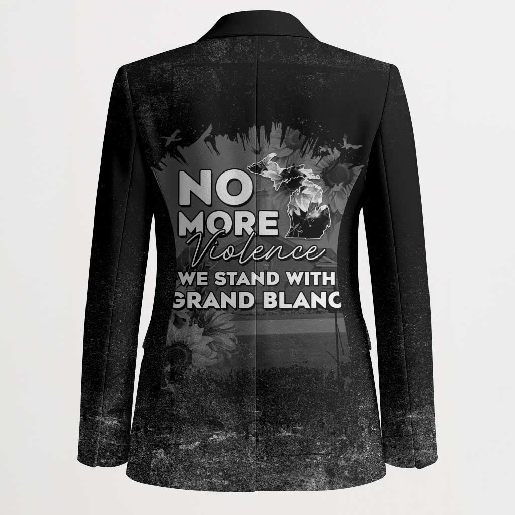 Pray For Michigan Blazer No More Violence - Wonder Print Shop