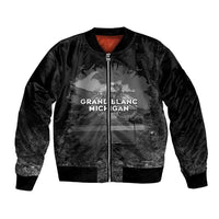 Pray For Michigan Bomber Jacket No More Violence - Wonder Print Shop