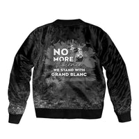 Pray For Michigan Bomber Jacket No More Violence - Wonder Print Shop