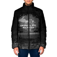 Pray For Michigan Padded Jacket No More Violence - Wonder Print Shop