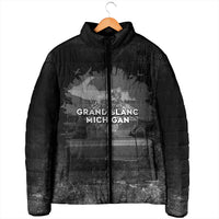Pray For Michigan Padded Jacket No More Violence - Wonder Print Shop