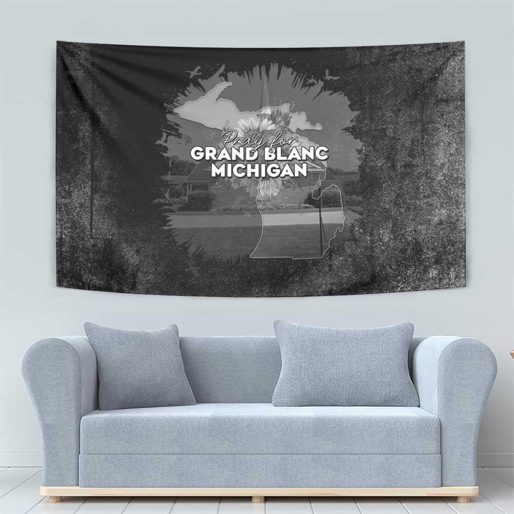 Pray For Michigan Tapestry No More Violence - Wonder Print Shop