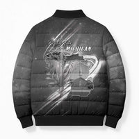 Pray For Grand Blanc Bomber Puffer Jacket Pray For Liberty - Wonder Print Shop