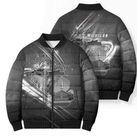 Pray For Grand Blanc Bomber Puffer Jacket Pray For Liberty - Wonder Print Shop