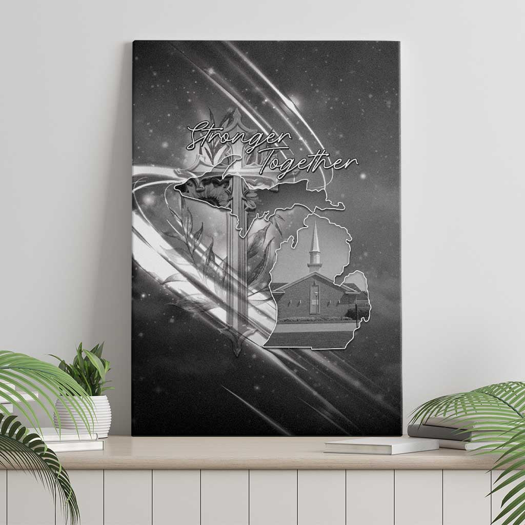 Pray For Grand Blanc Canvas Wall Art Pray For Liberty - Wonder Print Shop