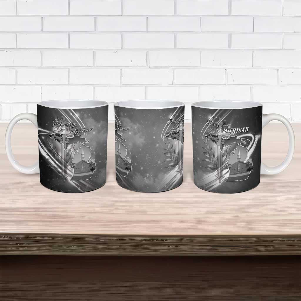 Pray For Grand Blanc Ceramic Mug Pray For Liberty - Wonder Print Shop