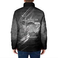 Pray For Grand Blanc Padded Jacket Pray For Liberty - Wonder Print Shop