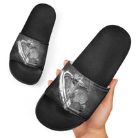 Pray For Grand Blanc Slide Sandals Pray For Liberty - Wonder Print Shop