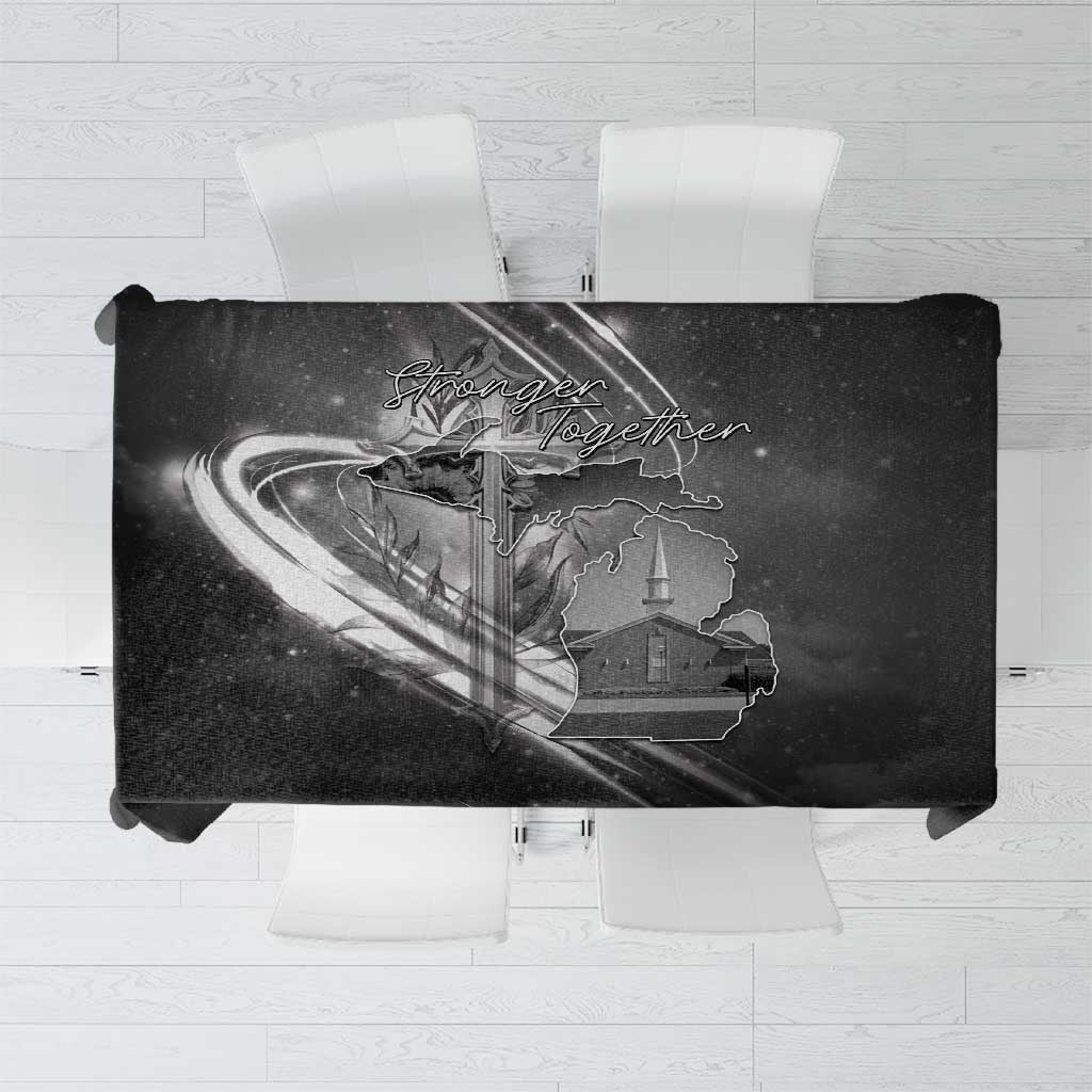 Pray For Grand Blanc Tablecloth Pray For Liberty - Wonder Print Shop