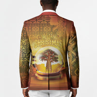 African Flags Map Christmas Blazer Afro Heritage
