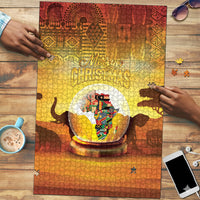 African Flags Map Christmas Puzzle Afro Heritage
