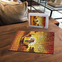 African Flags Map Christmas Puzzle Afro Heritage