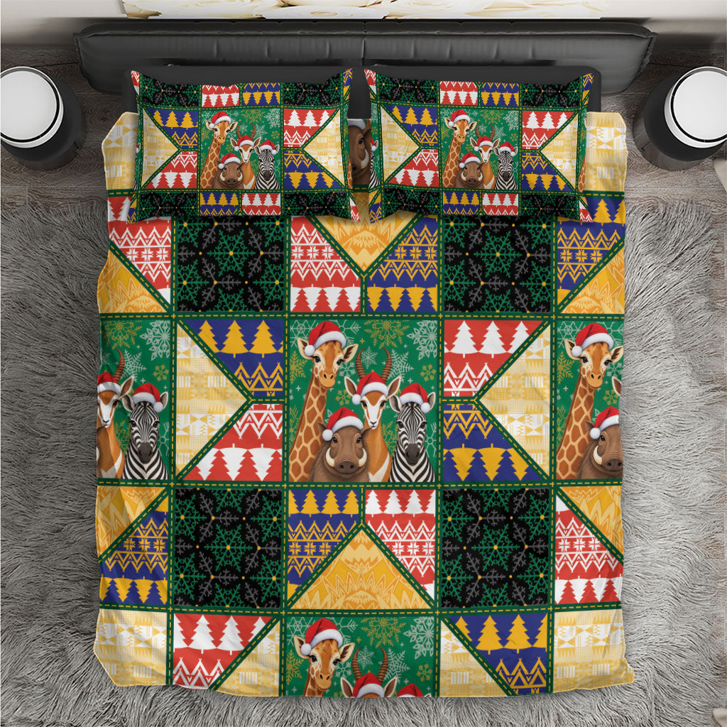 South Africa Christmas Bedding Set Patchwork Style
