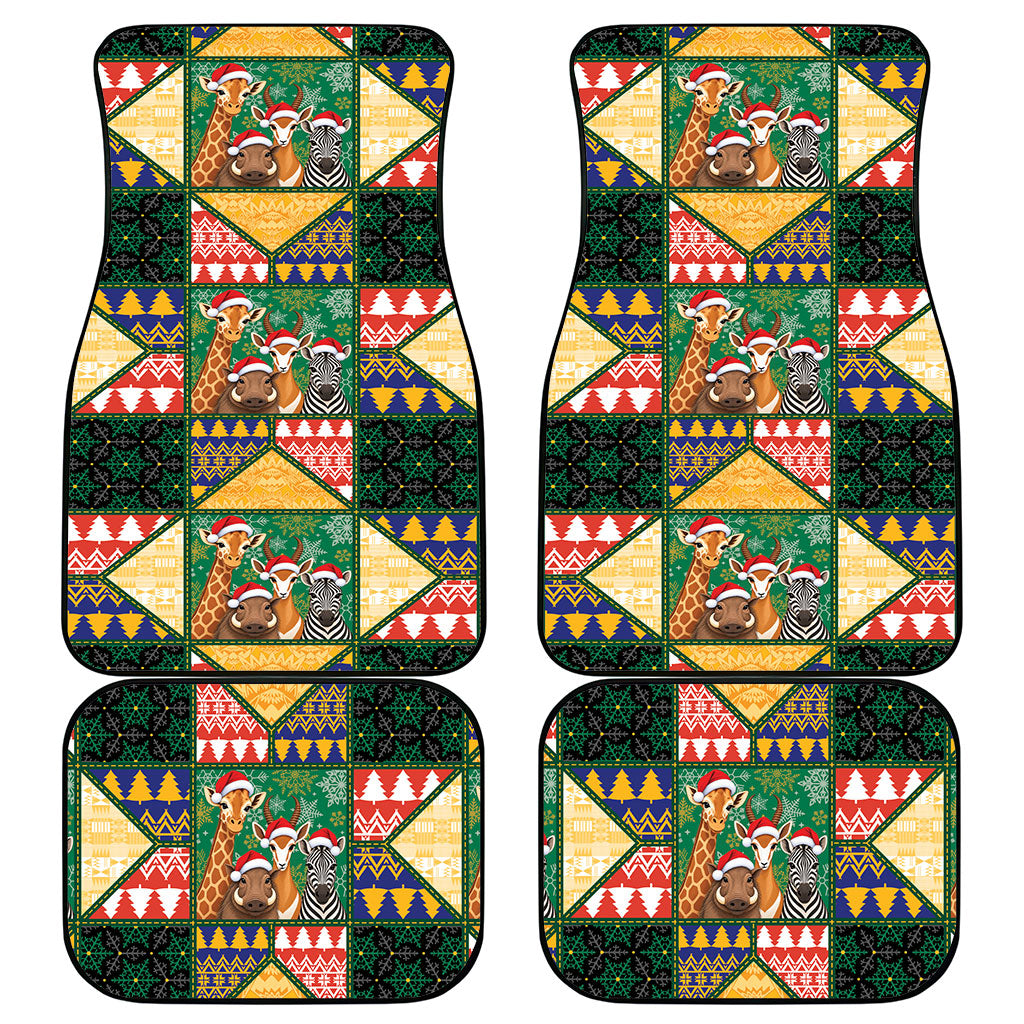 South Africa Christmas Car Mats Patchwork Style